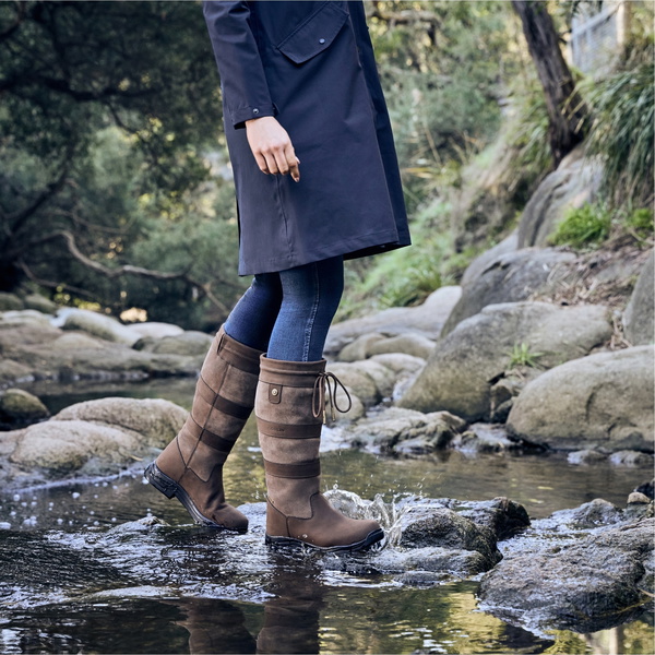 Dublin Damen Fluss Stiefel IV 1026061 - Chocolate